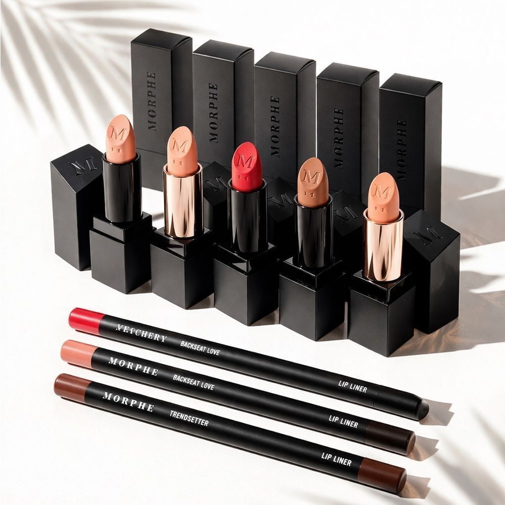 💄 Morphe Lip Bundle – Lipsticks + Lip Liners Set (11 pcs) NEW 💄 - Picture 1 of 15